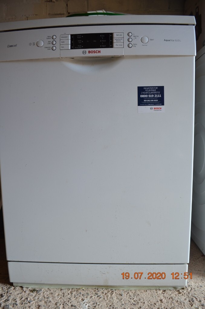 bosch exxcel aquastar 6.0 l dishwasher